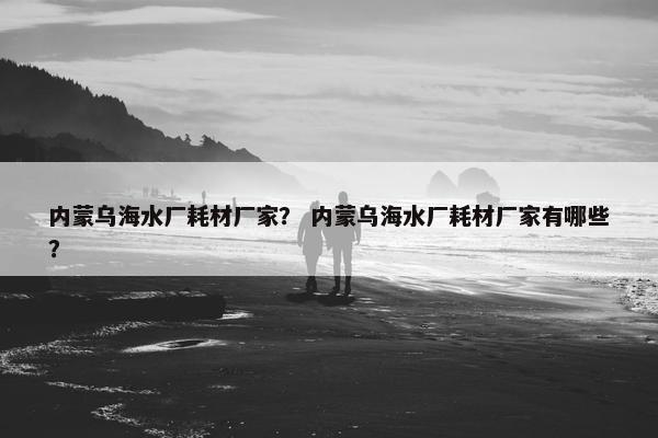 内蒙乌海水厂耗材厂家？ 内蒙乌海水厂耗材厂家有哪些？