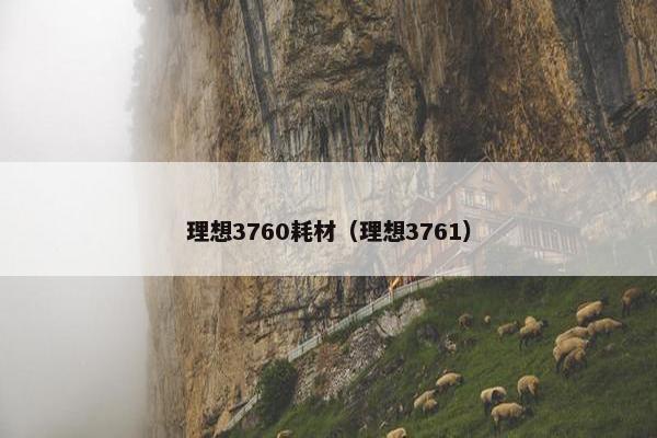 理想3760耗材（理想3761）