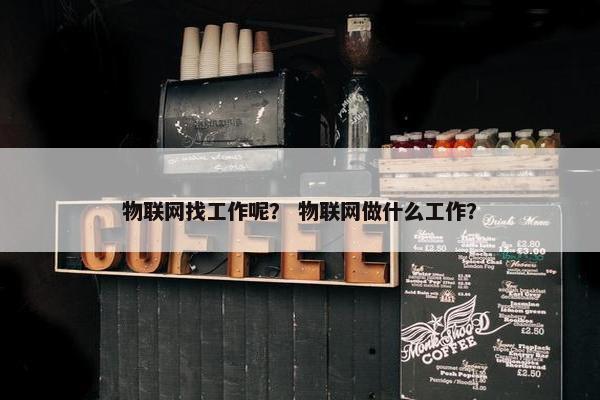 物联网找工作呢？ 物联网做什么工作？