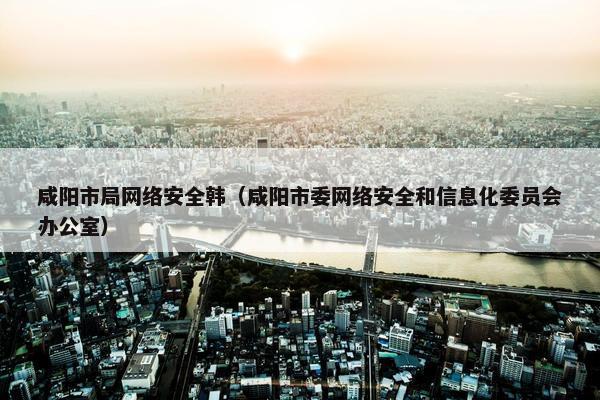 咸阳市局网络安全韩（咸阳市委网络安全和信息化委员会办公室）