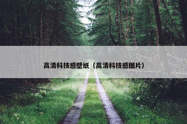 高清科技感壁纸（高清科技感图片）