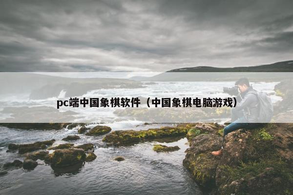 pc端中国象棋软件（中国象棋电脑游戏）
