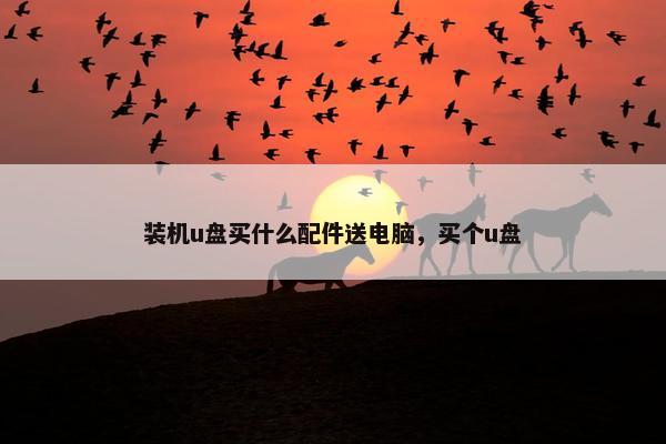 装机u盘买什么配件送电脑，买个u盘