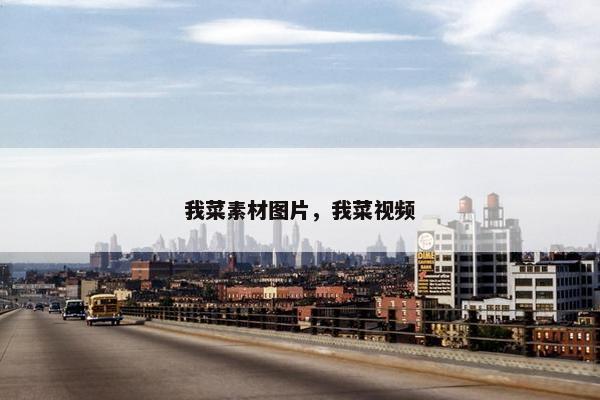我菜素材图片，我菜视频