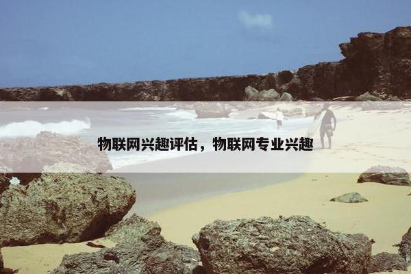 物联网兴趣评估，物联网专业兴趣