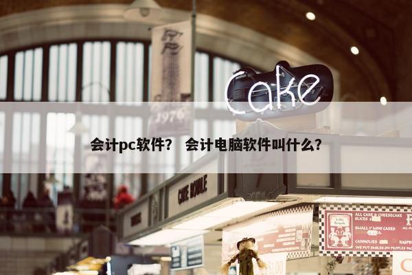 会计pc软件？ 会计电脑软件叫什么？