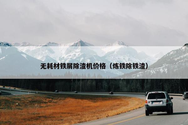 无耗材铁屑除渣机价格（炼铁除铁渣）