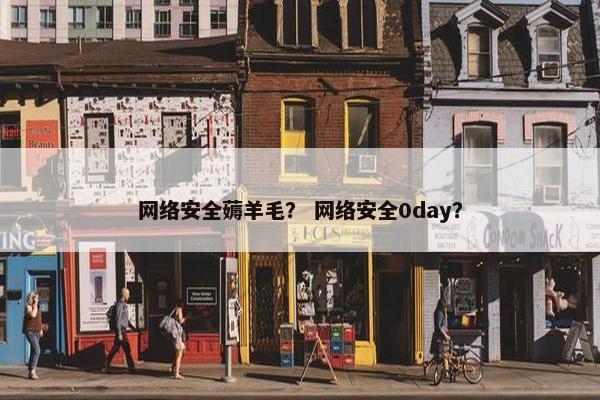 网络安全薅羊毛？ 网络安全0day？