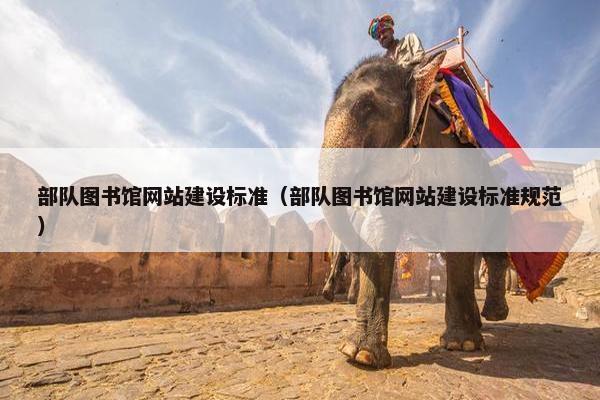 部队图书馆网站建设标准（部队图书馆网站建设标准规范）