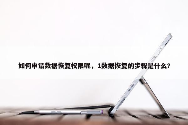 如何申请数据恢复权限呢，1数据恢复的步骤是什么?