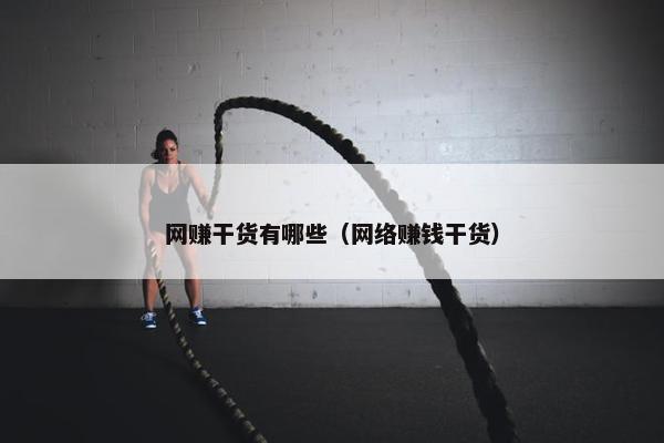 网赚干货有哪些（网络赚钱干货）