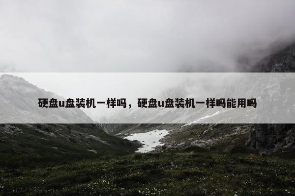硬盘u盘装机一样吗，硬盘u盘装机一样吗能用吗