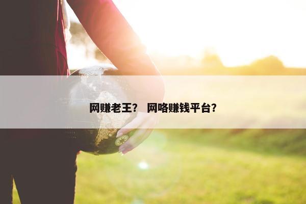 网赚老王？ 网咯赚钱平台？