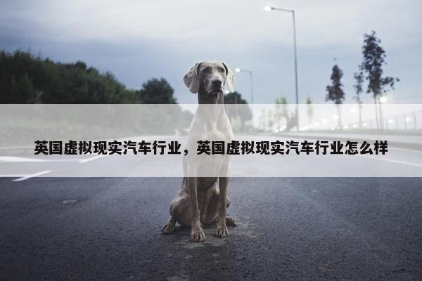 英国虚拟现实汽车行业，英国虚拟现实汽车行业怎么样