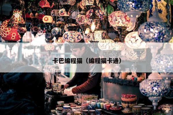 卡巴编程猫（编程猫卡通）