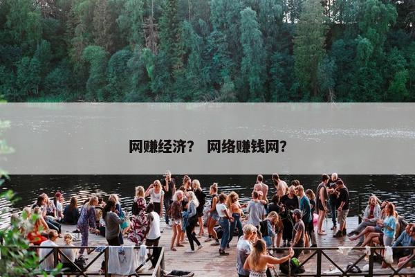 网赚经济？ 网络赚钱网？