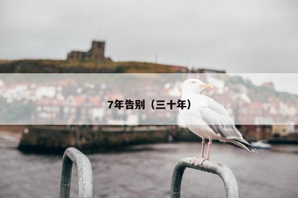 7年告别（三十年）